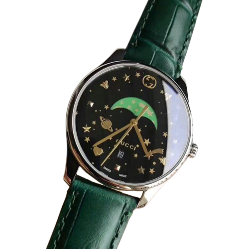 GUCCI G-Timeless Schwarz Grün YA126326