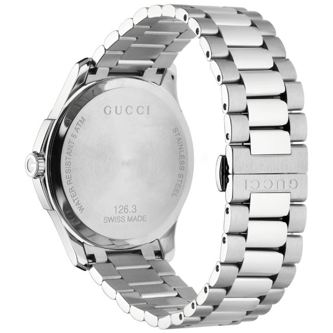 GUCCI G-Timeless Silber Braun YA126317